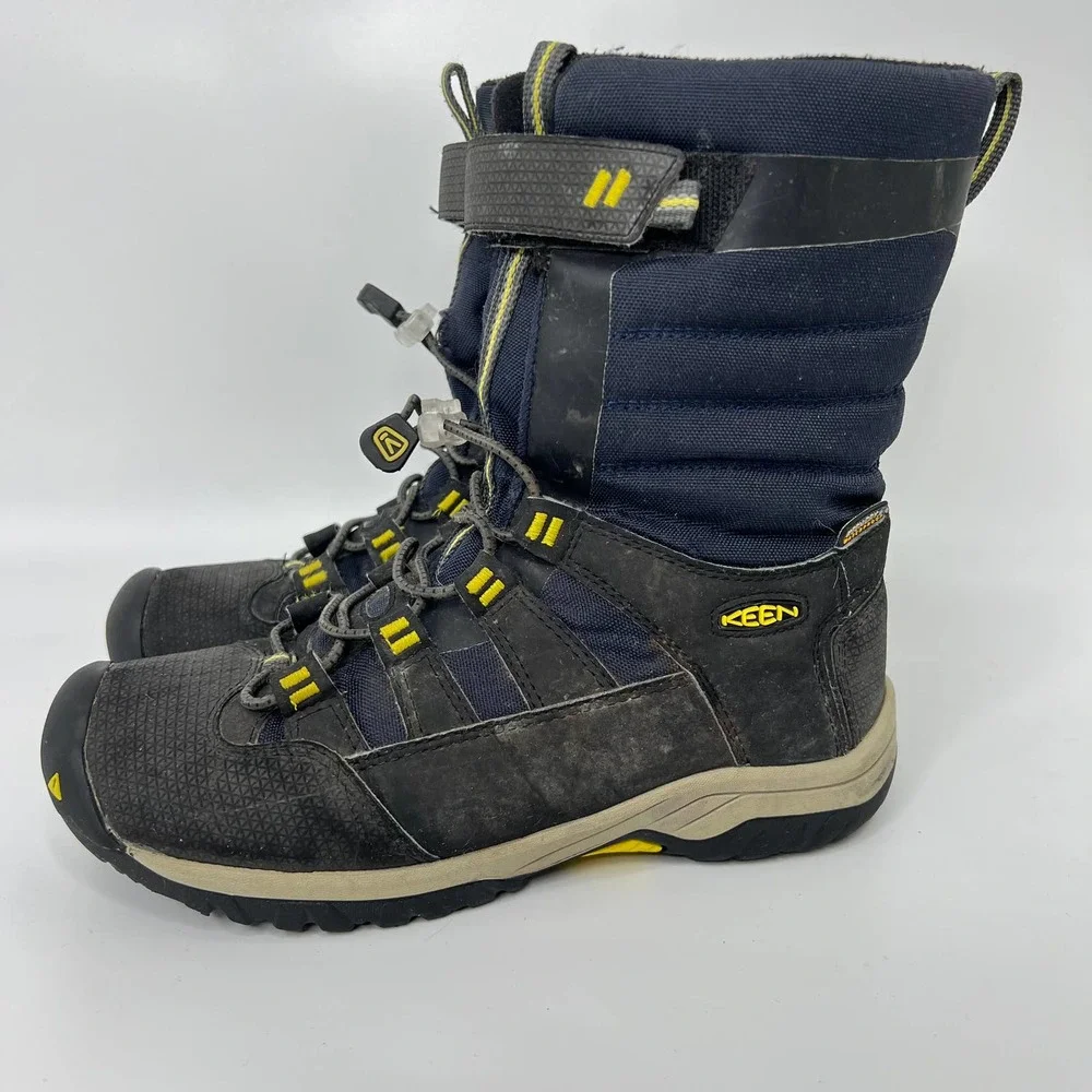 KEEN Kids Winterport Neo DT WP Winter Snow Hiking Outdoor Boots Size 4